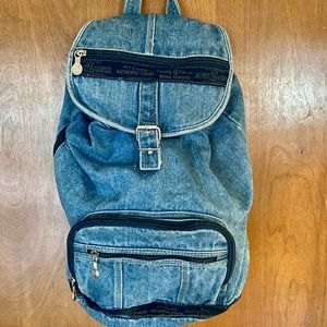 90s Arizona Brand Denim Jean Backpack